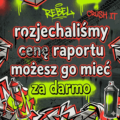 rozjechaliśmy cenę raportu - możesz go mieć za darmo